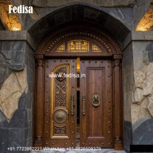 Handcrafted Wooden Door Bathroom Door Design Plastic No-5229