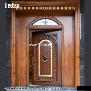 Carved Door Patterns Kitchen Partition Door No-5249
