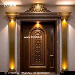 Traditional Carved Wooden Front Door Ideas Restaurant Door Design No-5163