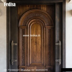 Luxury Classic Entrance Door Designs India Printed Glass Door Design No-5164