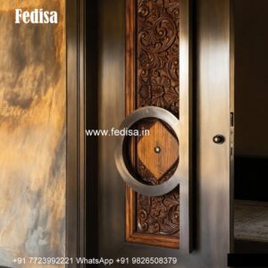 Classic Door Design Brown Door Design No-5256