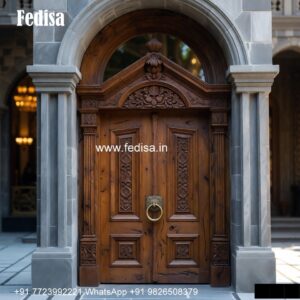 Vintage Wooden Door Modular Kitchen Door Design No-5258