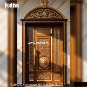 Luxury Classic Entrance Door Designs India Store Door Design No-5287