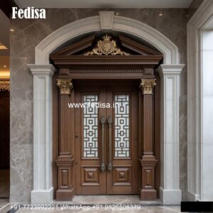 Ornate Door Design Panel Door Design Wooden No-5317