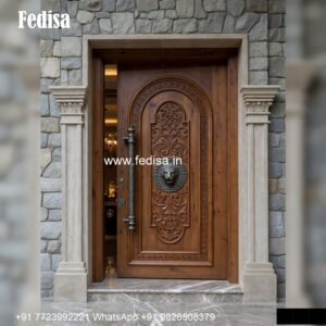 Italian Style Wooden Doors Door Plaster Design No-5319