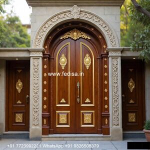Arch Top Wooden Door Pvc Door Design Catalog No-5335