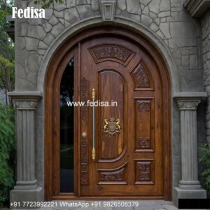 Classic Front Door Ideas Double Door Glass Design No-5341