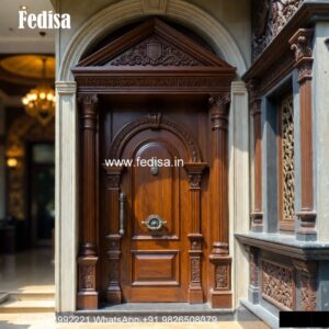 Antique Door Style Door Design Double Palla No-5343