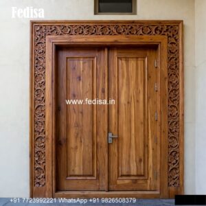 Rustic Classic Door Front Door Double Door Design No-5357