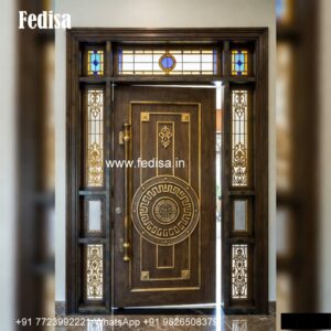 Rustic Classic Door Arch Door Frame Design No-5398