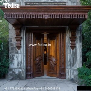 Ornate Door Design Main Door Granite Design No-5399