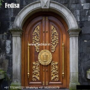 Mahogany Classic Doors Flush Door Design 2026 No-5432