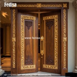 Italian Style Wooden Doors Wooden Main Door Design For Home No-5442