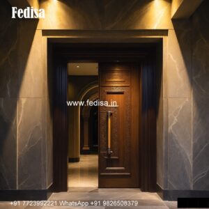 Elegant Double Door Classic Entry Design 3d Main Door Design No-5453