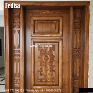 Wooden Carved Door Design Main Door Design Simple No-5467