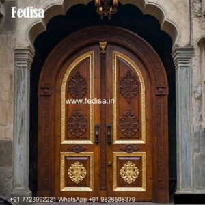 Solid Wood Classic Door Lohe Ka Darvaja Design No-5512
