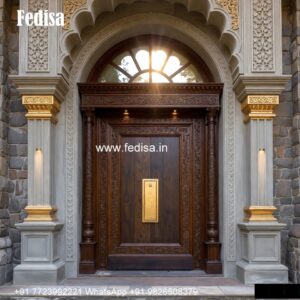 Luxury Classic Doors Main Door Screen Design No-5552