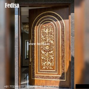 Colonial Style Door Laminated Door Design Catalog No-5561