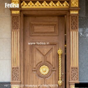 Classic Door Design Mandir Wooden Door Design No-5584