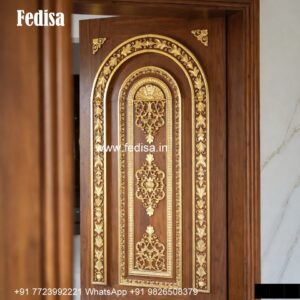 Handcrafted Wooden Door Pinterest Wooden Door Design No-5598