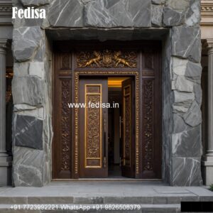 Colonial Style Door Modern House Main Door Design No-5602