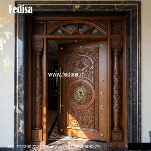 Bungalow Classic Door Design Old Style Main Door Design No-5611