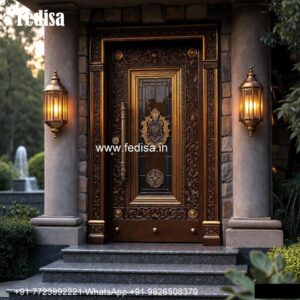 Vintage Wooden Door Designs For Houses House Main Double Door Design No-5616