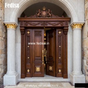 Double Door Classic Style Double Door Home Design No-5621