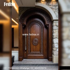 Classic Front Door Ideas Wood Main Door Design 2026 No-5628