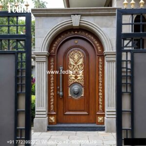 Solid Wood Classic Door Latest Flush Door Design 2026 No-5635