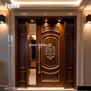 Victorian Door Design Pooja Door Bell Design No-5642