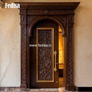 Colonial Style Door Toilet Sliding Door Design No-5643