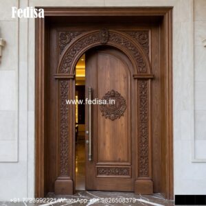 Double Door Classic Style Home Chokhat Design No-5662