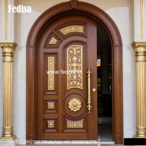 Royal Entrance Door Rustic Door Design No-5673