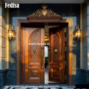 Classic Door Design Pooja Double Door Design No-5707