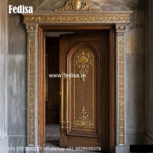 Italian Style Wooden Doors Pvc Door For Pooja Room No-5729
