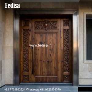 Bungalow Classic Door Design 7 Feet Door Design No-5734