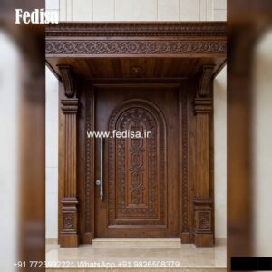 Classic Wooden Main Door Design For Home Sagwan Wood Main Door Design No-5736
