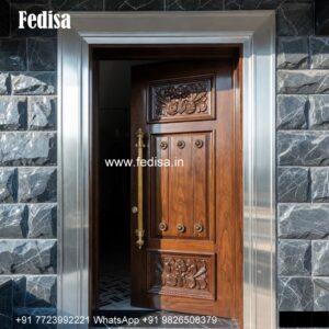 Luxury Classic Entrance Door Designs India Simple Metal Door Design No-5738