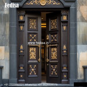 Vintage Wooden Door Designs For Houses Safety Gate Design For Main Door No-5739