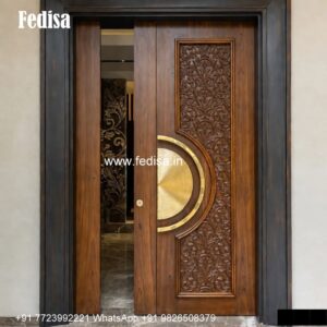 Elegant Double Door Classic Entry Design Door Mesh Design No-5740