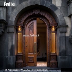 Royal Entrance Door Cnc Steel Door Design No-5755