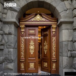 Rustic Classic Door Main Door Single Door Design No-5767