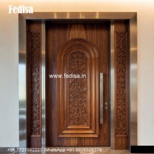 Vintage Wooden Door Designs For Houses Front Door Steel Design No-5780