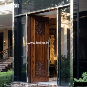 Arch Top Wooden Door Latest Plywood Door Design No-5786