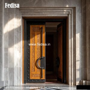 Glass Panel Classic Door Lakdi Ka Palla Design No-5788