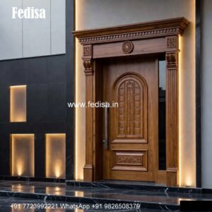 European Classic Door Wpc Main Door Design No-5846