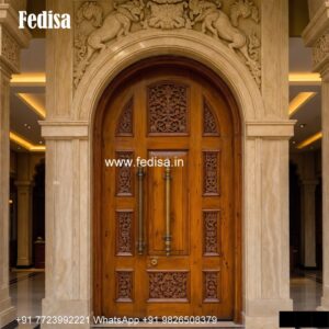 Hardwood Traditional Doors Metallic Doors And Windows Designs No-5886