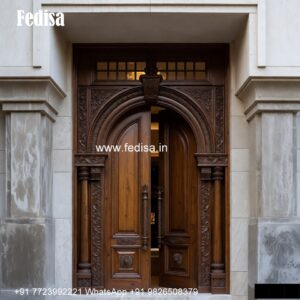 Ornate Door Design Stainless Steel Safety Door Design No-5891