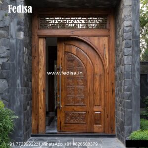 Main Door Classic Design Pooja Room With Glass Door No-5894